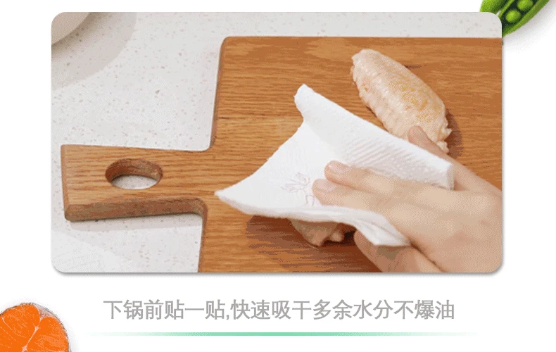 Маслопоглощающая бумажная фильтровальная бумага кухонное бумажное полотенце, масляный фильтр капота можно использовать вместо тряпки, вдали от бактерий