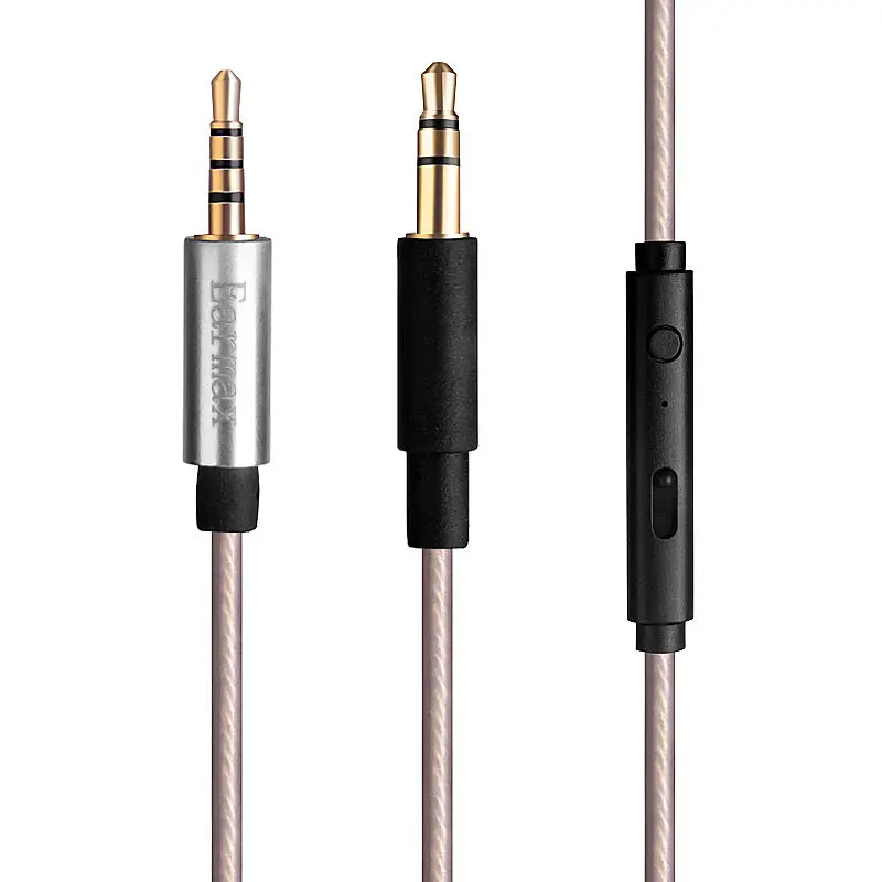 

Upgrade Silver Audio Cable For B&O BeoPlay H6 H8 H7 H2 H9 headphones With Remote Mic