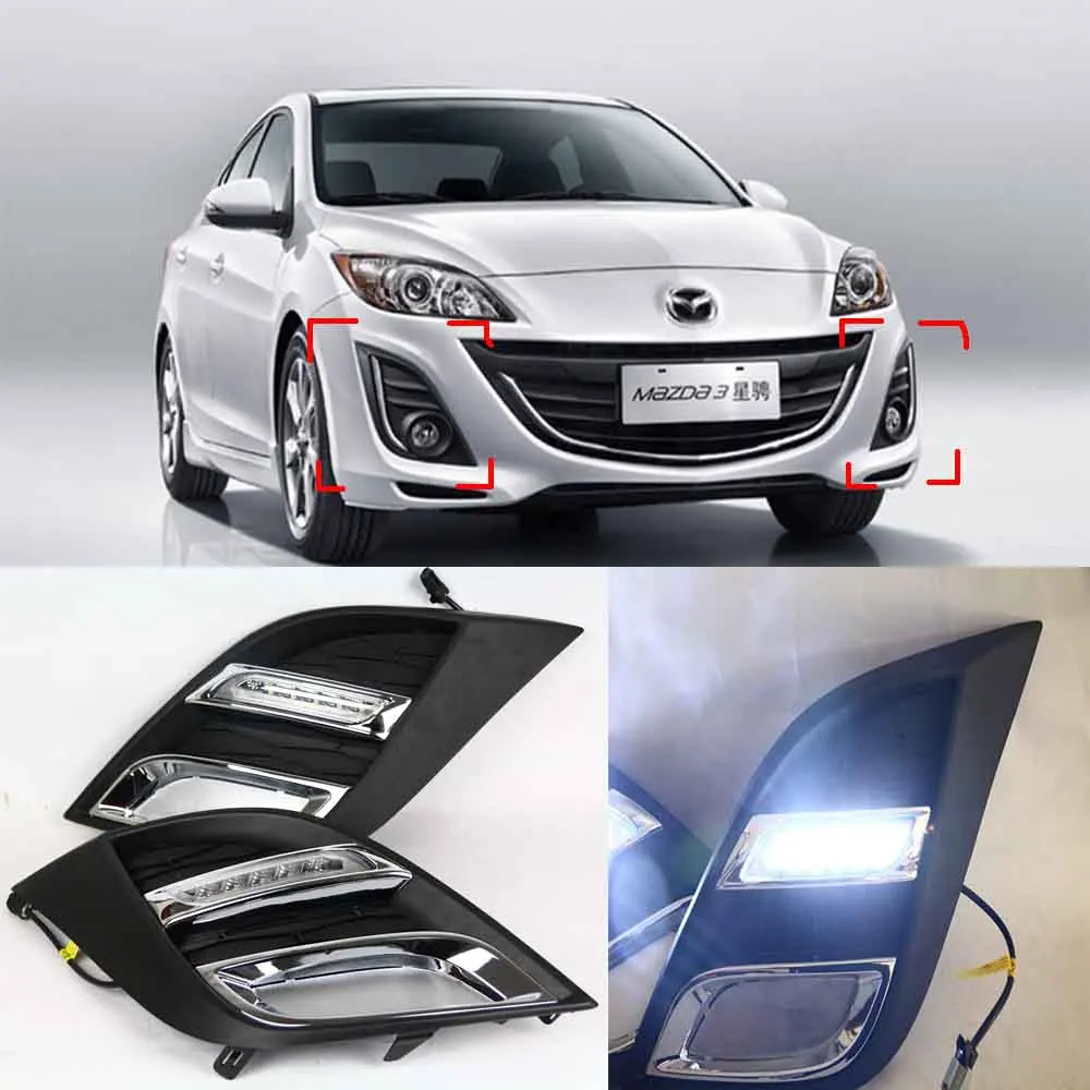 

Daytime running lights for Mazda 3 2010-2013