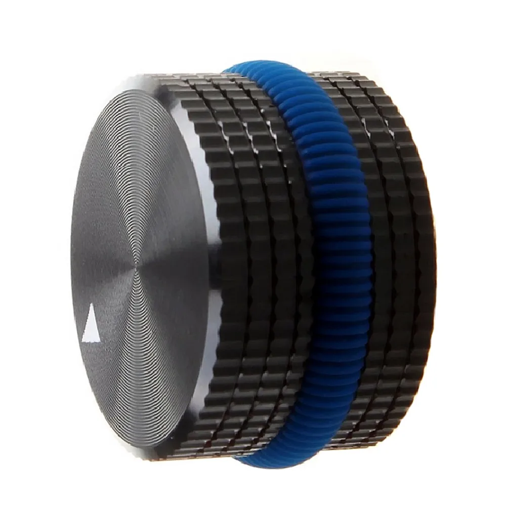 

Solid Aluminum Power Amplifier Knob Potentiometer Encoder Knob Audio Volume Knob 25x15.5 Mm