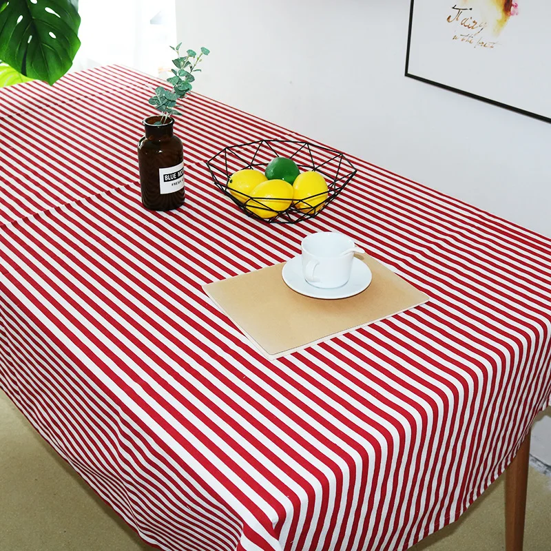 Полосатая Водонепроницаемая скатерть для кухонного стола, прямоугольная скатерть, скатерть для обеденного стола, обрус Tafelkleed mantel mesa nappe a