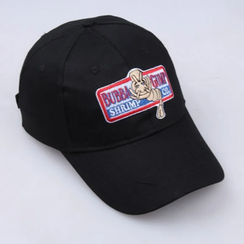 Мужская винтажная хлопковая бейсболка с вышивкой надписью BUBBA GUMP|Мужские