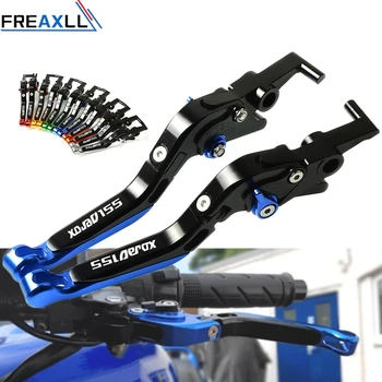 

For YAMAHA NVX155 NVX 155 AEROX155 AEROX 155 2017 2018 Logo CNC Aluminum Handle Grips Foldable Motorcycle Brake Clutch Levers