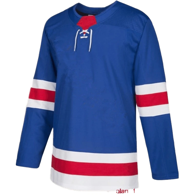 

Henrik Lundqvist Mats Zuccarello Mika Zibanejad Kevin Hayes Pavel Buchnevich Chris Kreider Jesper Fast New York Hockey Jersey