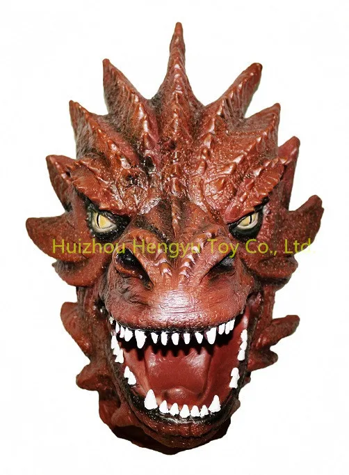 

Realistic Full Head Fancy Dress Latex Chinese Dragon Mask for Adult Party Halloween Christmas Masquerade
