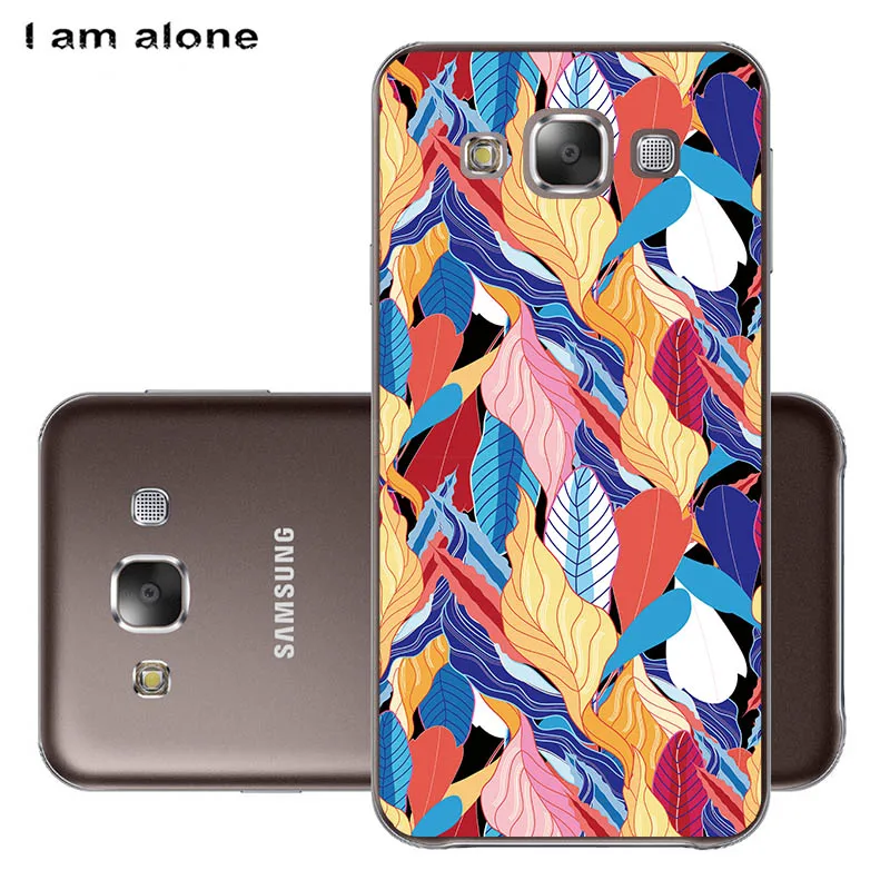 Чехлы для телефонов I am alone для samsung Galaxy E5 E500, 5,0 дюймов, жесткие пластиковые чехлы для мобильных телефонов, Модные цветные сумки - Цвет: PC KK37