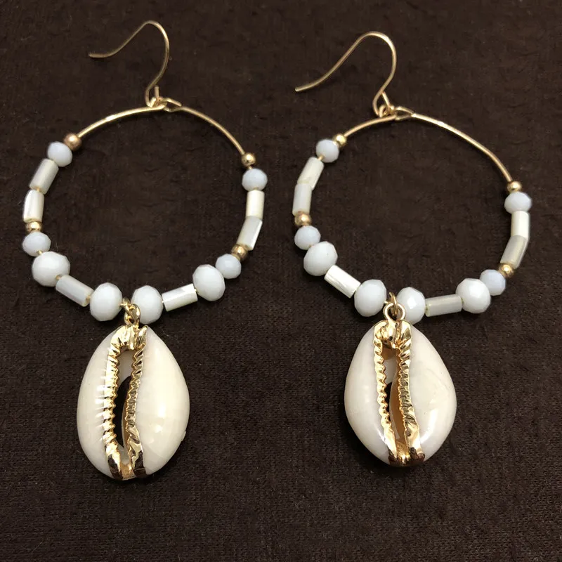 Trendy-Brand-Factory-Direct-Sale-Earrings-Big-Circle-Gold-Color-Plated-Nature-Shell-Drop-Earrings-for (4)