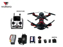 Pelari 250 Muka 5.8G 100 mw FPV Walkera DEVO F12E Balap Drone Quadcopter RTF