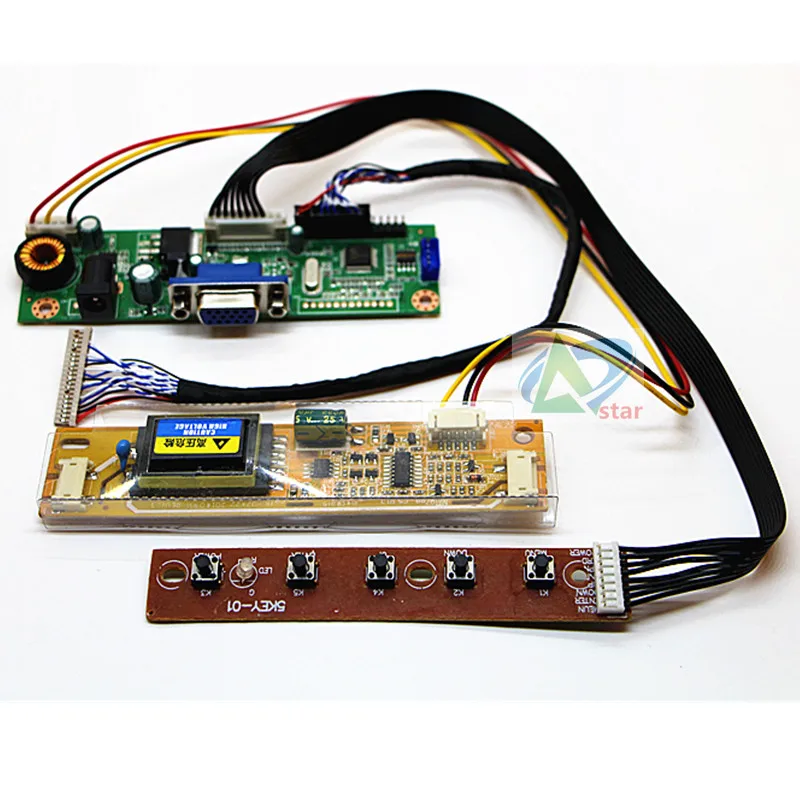 15 дюймов HSD150MX15/17 SVA150XG10TB 1024x768 ЖК экран DIY плата контроллера монитора комплект RTD2270L
