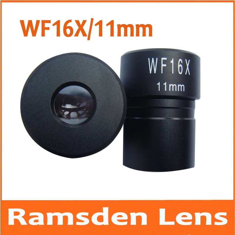 

WF16X 11mm Optical Field of View Ramsden Biological Microscope Eyepiece Lens with Mounting Size 23.2mm for Biomicroscope System