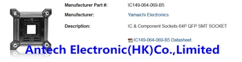 

New Original IC149-064-069-B5 64P QFP SMT SOCKET