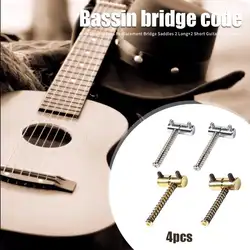 4 шт./компл. электрическая Замена баса дугообразные рамки для бас гитары аксессуары 2 длинные и 2 короткие 31,5 мм 42 мм