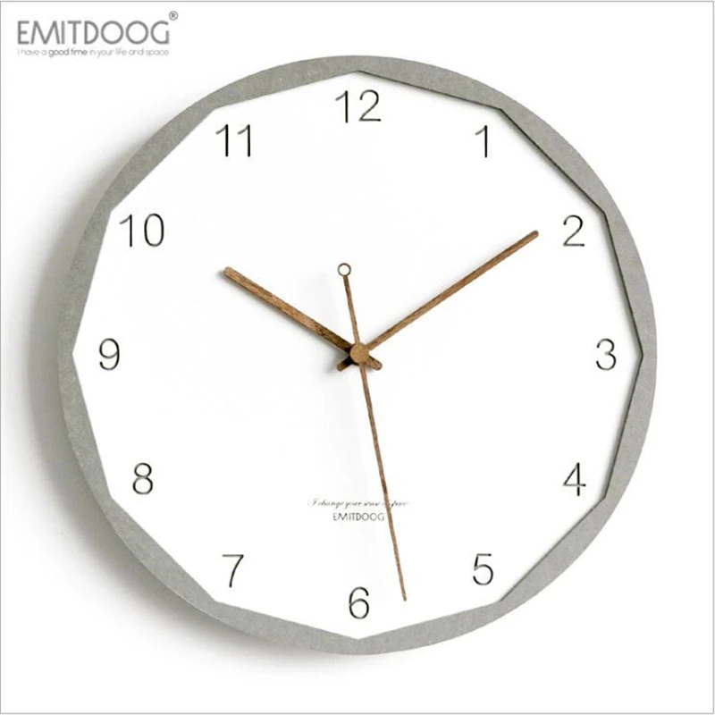 

Wall Clock Modern Design Farmhouse Decor Shabby Chic Creative Simple Fashion Wall Clock Nordic American Style European Clock