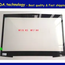 ЖК-экран Рамка для DELL ALIENWARE M17X R3 M17X R4 ЖК-передняя рамка для экрана стекло(не для 3D экрана