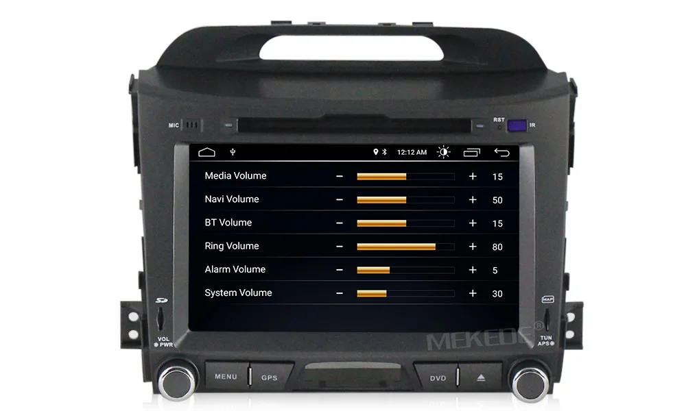 Discount Quad core Android8.1 car multimedia player for kia sportage 2011-2015 support dvd player gps navigator Bluetooth radio 3G wifi 25