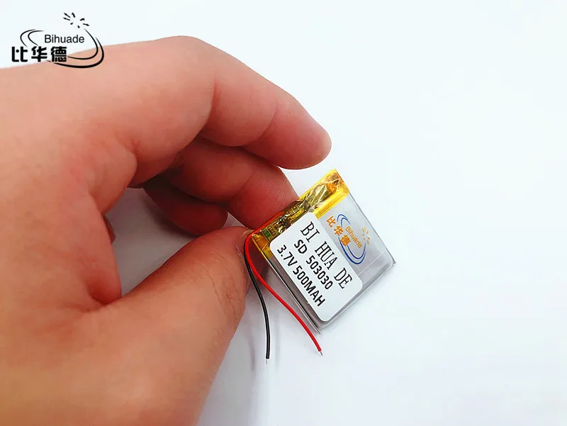 Литий полимерный литий ионный аккумулятор 3 7 V 500mah 503030 053030 MP3 MP4 MP5 маленькие