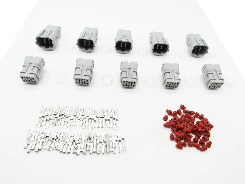 5 Sets KET SWP 1.8 Series 6 Pin MG610335MG640337 Female And Male Way Waterproof Electrical Wire Connector Plug Auto Connector (2)