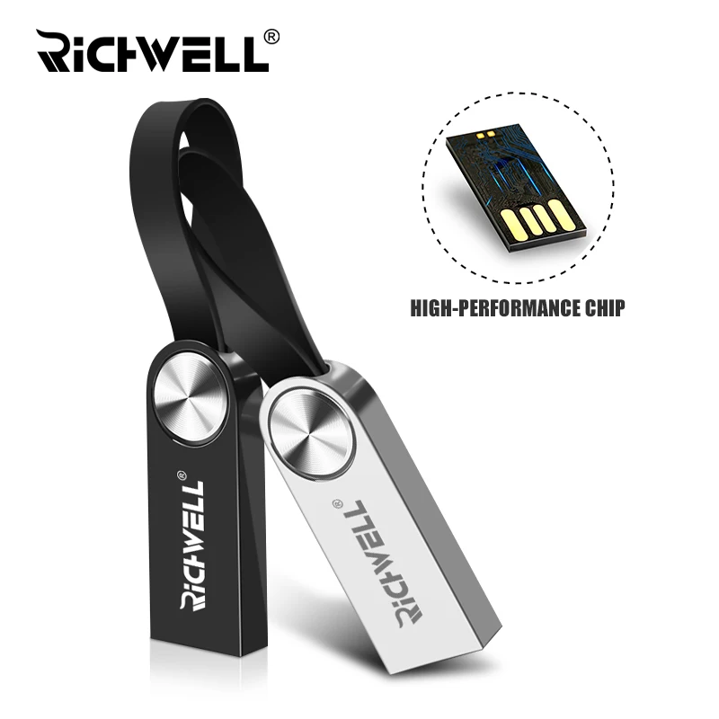 

Metal USB Flash Drive 64GB Stain Steel Pendrive Waterproof High Speed Pen Drive 4GB 8GB 16GB 32GB 64GB USB Stick Flash Drive