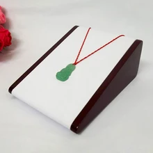 Ювелирные изделия дисплей красное дерево ожерелье стенты Elate ожерелье держатель стенд, ожерелье случае Necklave Деревянные Краски Для стентов