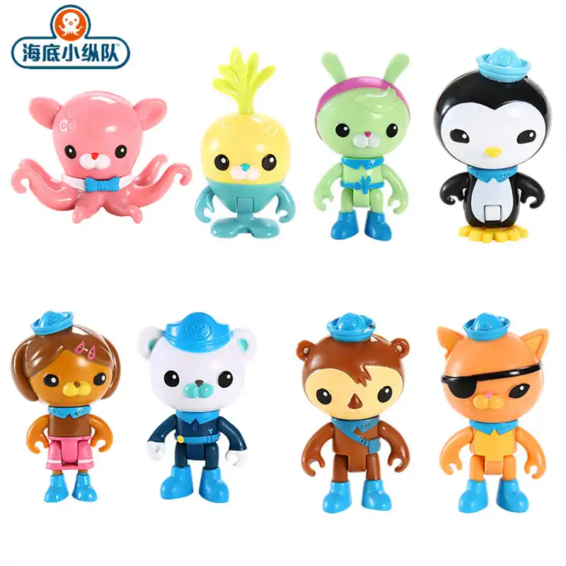 Toys Hobbies Tv Movie Character Toys Octonauts Barnacles Dashi Kwazii Peso Tweak Shellington Inkling Vegimal Tunip Et