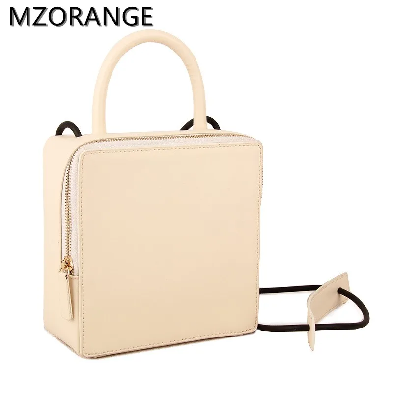 Buy Female High Quality Square Shape Bag Women Split
