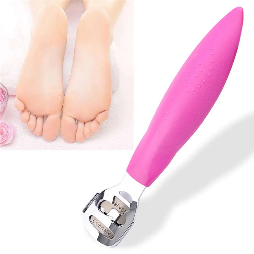 

2017 Skin Shaver Corn Cuticle Cutter Remover Rasp Pedicure File Foot Callus 10 Blades nail art
