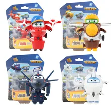 Super Wings Mini Airplane ABS Robot toys Action Figures Super Wing Transformation Jet Animation Children Kids Gift Brinquedos Super Wings Mini Airplane ABS Robot toys Action Figures Super Wing Transformation Jet Animation Children Kids Gift Brinquedos