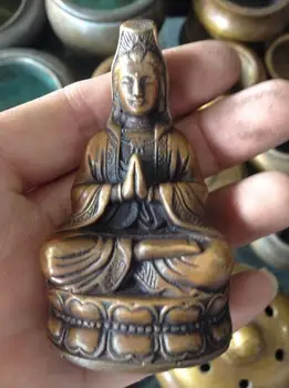 

Antique Kwan-yin buddha Bodhisattva Bronze Buddha Statue Decoration