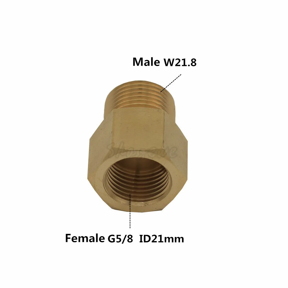 Co2 Tank Regulator Convert Adapter W21.8 G58-standard Co2 tank no pin to Regulator (8)