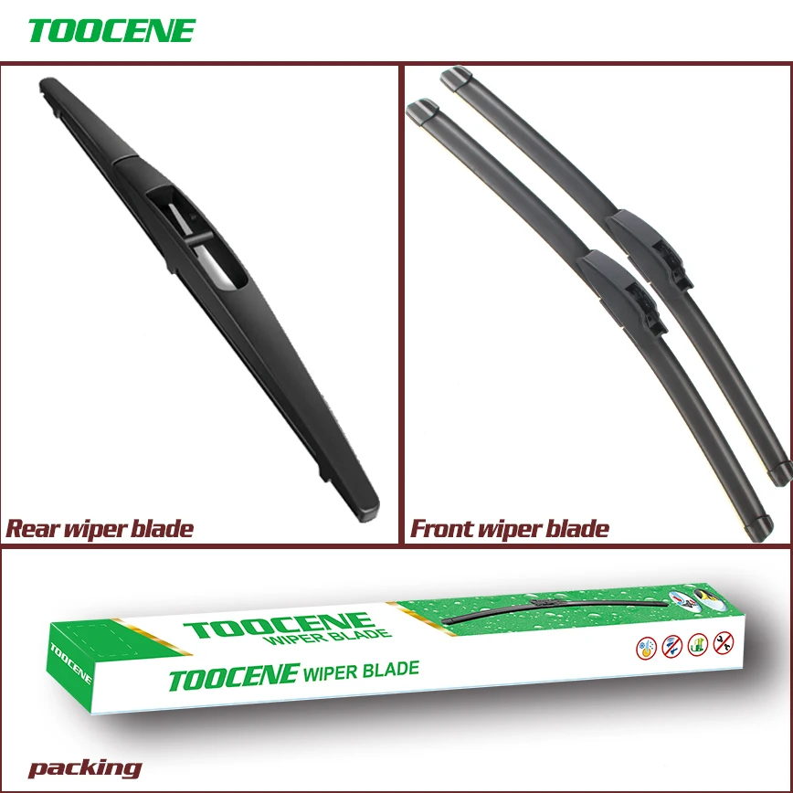 

Front And Rear Wiper Blades For Mitsubishi RVR mk3 2011-2015 Rubber Windscreen Windshield Wipers Auto Car Accessories 24+21+10
