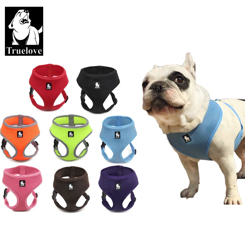 Truelove Puppy Cat Pet Dog Harness Breathable Mesh Nylon dog Harness