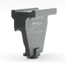 JJ Airsoft KAC Offset kolejová montáž pro T1 / T-1 Red Dot (černá)