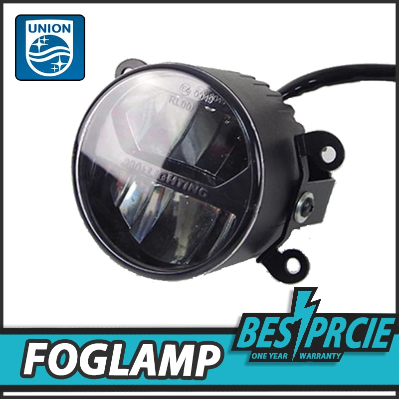 

UNION Car Styling LED Fog Lamp for Fusion DRL Emark Certificate Fog Light High Low Beam Automatic Switching Fast Shipping