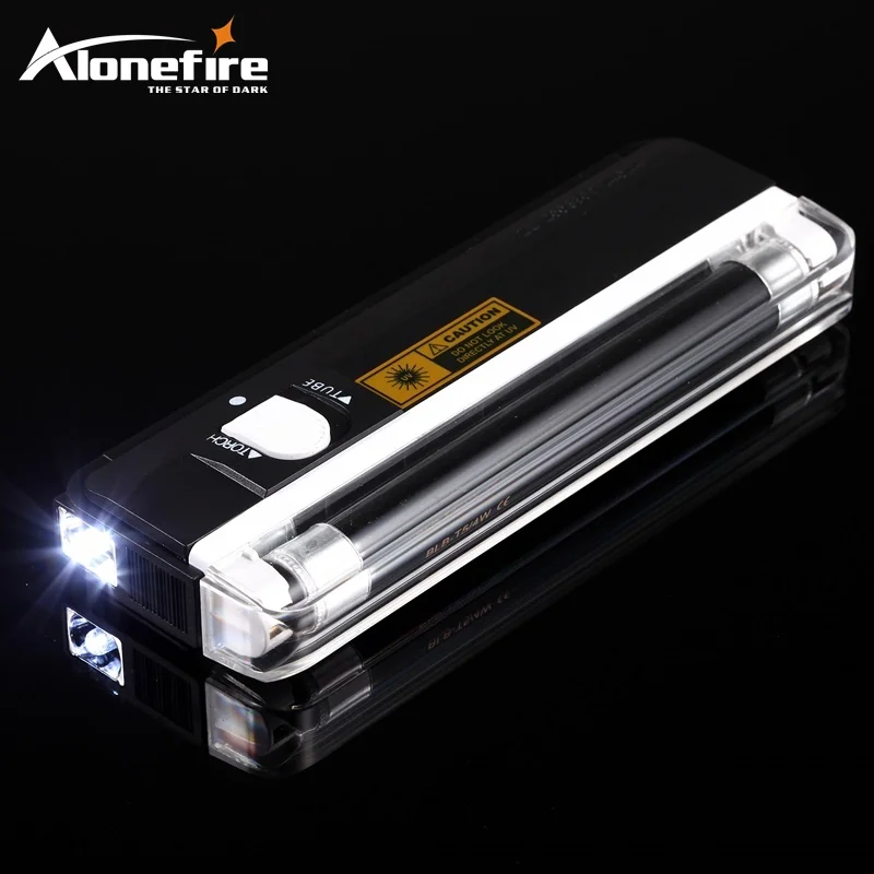 Портативная ультрафиолетосветильник лампа AloneFire DL01 4 Вт для путешествий денег