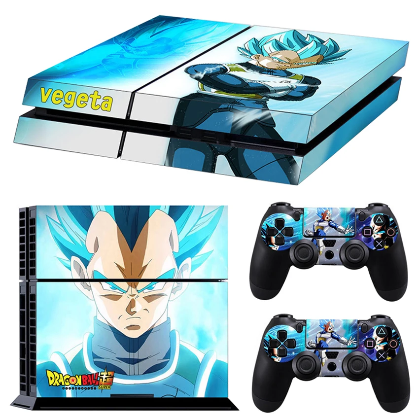 6 стилей Dragon Ball Super Son Gogu виниловая Обложка Наклейка PS4 кожа для sony playstation 4 консоль и 2 контроллера Защитная Наклейка