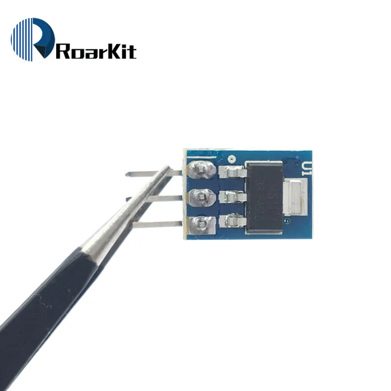 

High Quality 10Pcs/lot 5V to 3.3V For DC-DC Step-Down Power Supply Buck Module AMS1117 LDO 800MA Free Shipping