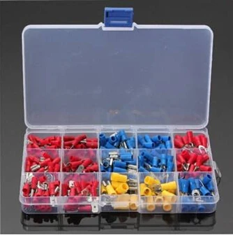 

280Pcs 2.8-6.3mm Assorted Crimp Spade Insulated Terminal Connectors