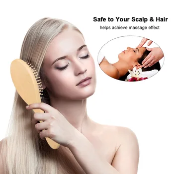 

Comb Anti-static Massage Brush Wooden Hair Brushes Scalp Massager Magic Comb for Hair Professional Styling Tool Comb