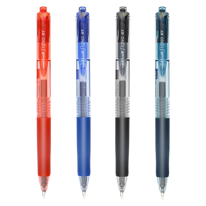 Mitsubishi Uni-ball Signo RT Выдвижная гелевая ручка pena warna гелевая ручка ультра тонкая UMN-138 Сделано в Японии 8 цветов 1 шт