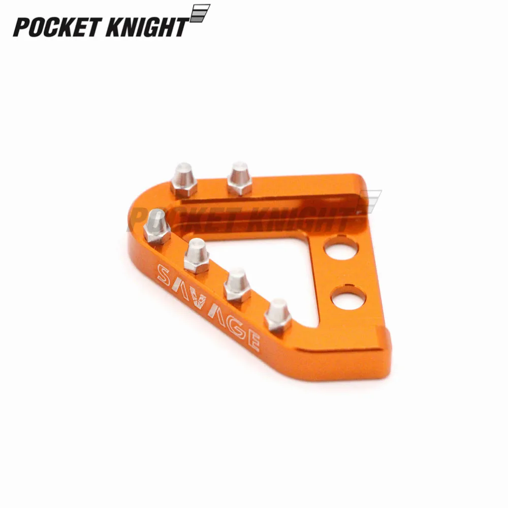 

Rear Brake Pedal Step Plate Cleats For KTM SX SXS 65 85 105 125 144 150 250 450 505 525 540 Motorcycle CNC Aluminum