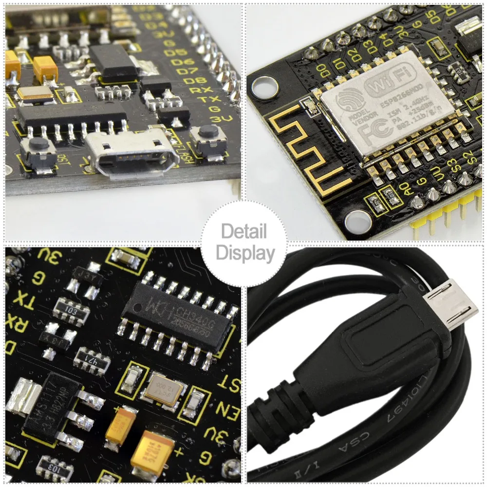 ks0367 ESP8266 wifi board  (4)