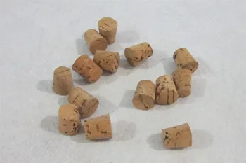 

100pcs/lot 14*11*15mm natural cork fit for 11.5mm to 12.5mm diam glass perfume bottle/#tg