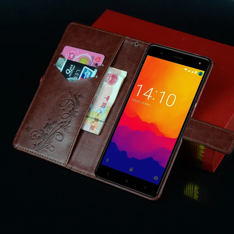 

Pierves Luxury Card Slot flip cover PU Leather Case For Prestigio Muze E7 Lte