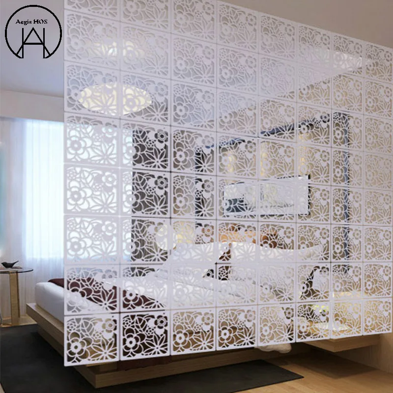 

8PCS Hanging Screen Fashionable Sitting Room Suspension of Carve Patterns or Designs on Woodwork Screen Hotel wall Hanging