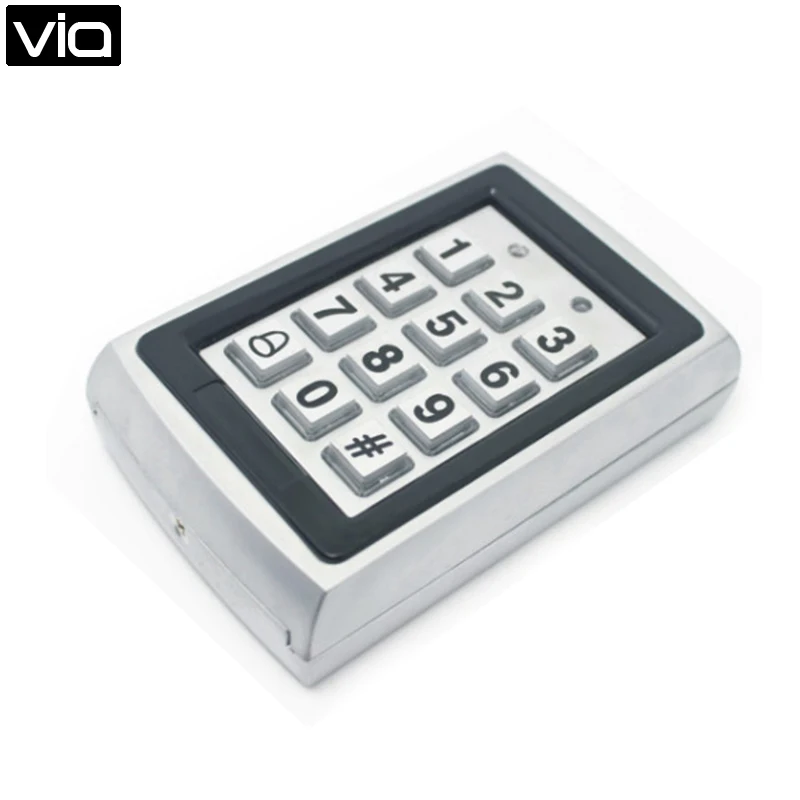 

FC-898E Free Shipping 125KHZ RFID Access Control Stainless Steel Shell Waterproof Keyboard