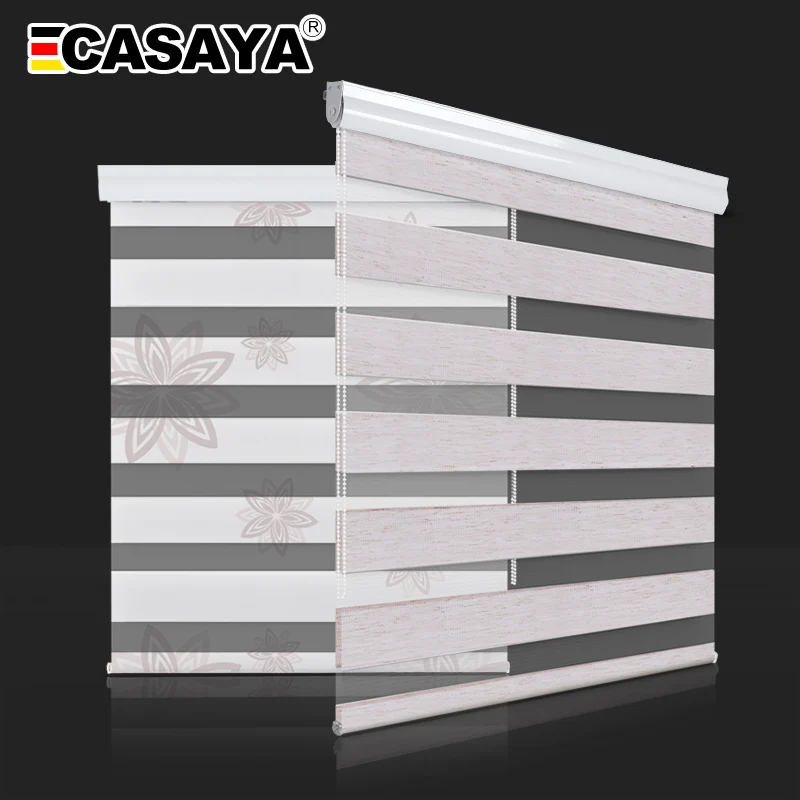  High Quality Zebra Blinds Big Dustproof Cover System day night blinds window bedroom living room Ro - 32858801296