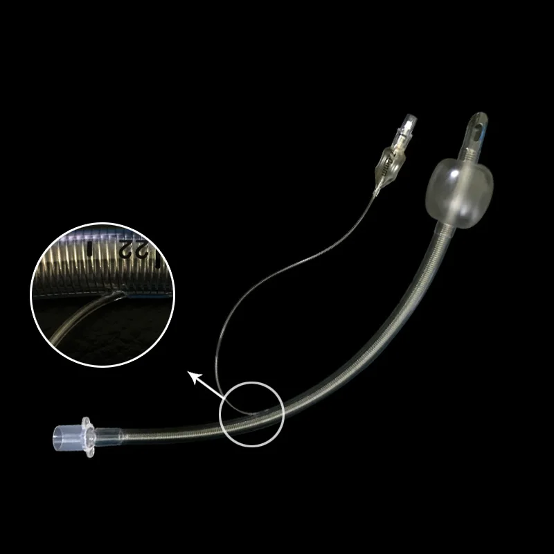 

10pcs/lot Medical Reinforced Endotracheal Intubation & Disposable PVC Reinforced Endotracheal Airway Tube with Cuff #3.0-#10.0