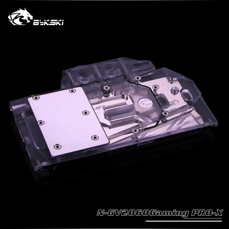  Bykski Copper Block use for Gigabyte RTX2060 Gaming OC PRO 6G Rev 2.0 / 12V RGB / 5V A-RGB Cooler R