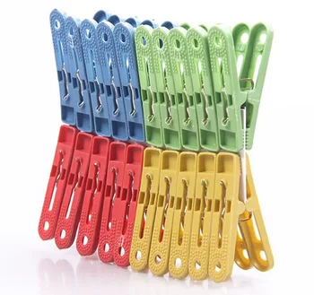 

CAMMITEVER 400Pcs Home Home Clothes Pins Convenient Laundry Folder Plastic Windbreak Clips Drying Windproof Cloth Pin Wholesale