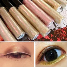 Новинка, хит, цветные карандаши, подводка для глаз, макияж, натуральный, водонепроницаемый, мерцающий, белый, золотой, серебряный, макияж, жидкая, блестящая подводка для глаз